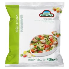 Dārzeņu maisījums Minestrone, sald., IQF, 15*450g, Greens