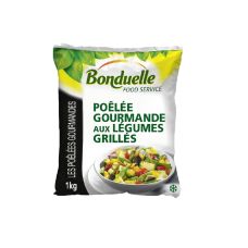 Vegetables grilled, frozen, IQF, 6*1kg, Bonduelle