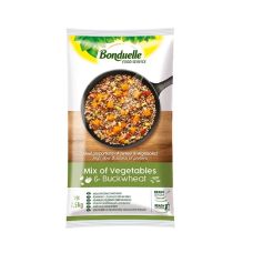 Vegetable mix with buckwheat and pumpkin, frozen, IQF, 4*2.5kg, Bonduelle