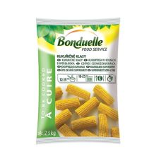 Corn on the cob, 5-10cm, frozen, IQF, 4*2.5kg, Bonduelle