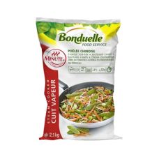 Vegetable mix for stir fry Chinese Minute, frozen, IQF, 4*2.5kg, Bonduelle