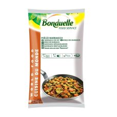 Vegetable mix Marrakech, frozen, IQF, 4*2.5kg, Bonduelle