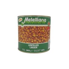 Lentils, in brine, 6*2.6kg (d.w. 1.5kg), Pancrazio