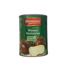 Water chestnuts, whole, canned, 24*540g, Diamond