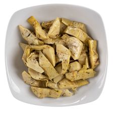 Artichoke grilled,  in sunflower oil, sliced, soft pack., 6*1.7kg (d.w. 1.36kg), Pralver