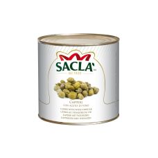 Capers, in wine vinegar, 6*2.5kg (d.w. 1.5kg), Sacla