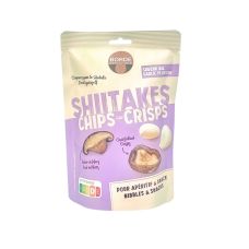 Sēnes Šitaki čipsi ar ķiploku garšu, 10*50g