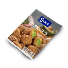 Snack avocado bites with edamame breaded Avokatsu, frozen, 6*1kg (~64pcs*14-16g), Salud