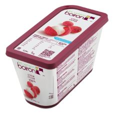 Puree lychee, sugar free, frozen, 6*1kg, Boiron