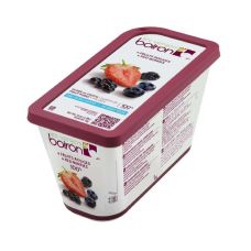 Puree forest berry, sugar free, frozen, 6*1kg, Boiron