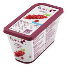 Puree red currant, sugar free, frozen, 6*1kg, Boiron