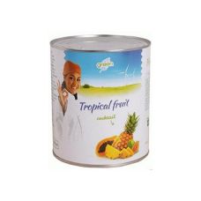 Cocktail exotic fruit, canned, 6*3.05 kg (s.s. 1.84kg)