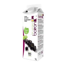 Puree blackcurrant, sugar free, chilled, 6*1kg, Boiron