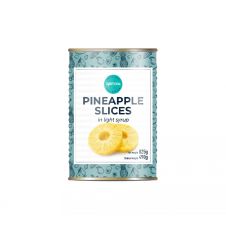 Pineapple, rings, in syrup, 12*825g (s.s. 490g)