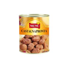 Chestnuts, whole, peeled, 6*850g (d.w. 480g), Menu