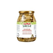 Artichoke, quarters, with herbs, in oil, 4*960g, Sacla