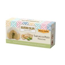 Deserts saldējums pistācijas Tartufo ar baltas šokolādes gabaliņiem, sald., 6*220g (2*110g), Callipo Gelateria