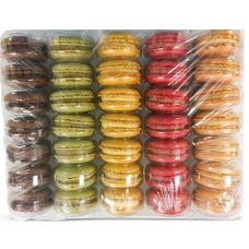 Cepumi Macaroon asorti (5 veidi), sald., 1*(2*35gab)70gab*18g, Boncolac