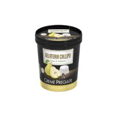 Saldējums Creme Pregiate Ricotta Pear&Chocolate drop, 6*310g, Callipo Gelateria