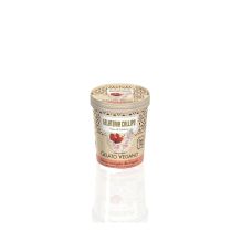 Saldējums balts ar zemeņu mērci, VEGAN, 6*310g (500ml), Callipo Gelateria