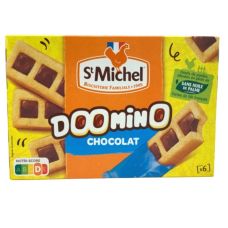 Biscuit with chocolate Domino, 9*180g, St Michel