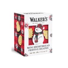Cepumi smilšu mīklas Shortbread Snowman, mini, 10*150g, Walkers