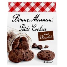 Cepumi smilšu šokolādes ar šokolādes gabaliņiem, 12*150g, Bonne Maman