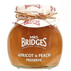 Jam apricot-peach, 6*340g, Mrs Bridges