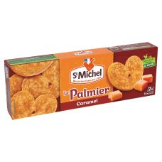 Cepumi austiņas ar karameli Palmier, 12*100g, St Michel