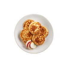 Pankūkas auzu-ābolu, mazas, RTE, 7cm, sald., vak., 3*2kg, Mamma