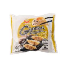 Uzkoda Gyoza ar vistas gaļu un melnajām sēnēm, sald., ~30gab, 12*600g, Meng Fu