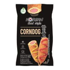 Snäkk Corndog, külm., VEGAN, 12*400g (5x80g), Korean Food Style