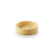 Tartlet straight-edge, butter, sweet, 7cm, 1*(8*12), 96pcs, Masdeu