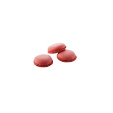 Sagatave Macaron pusītes, granātkrāsas, 3.5cm, 384gab*2.4g, Masdeu