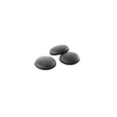 Sagatave Macaron pusītes, melnas, 3.5cm, 384gab*2.4g, Masdeu
