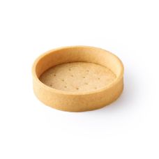 Tartlet straight-edge, butter, sweet, 8cm, 1*(4*24), 96pcs, Masdeu