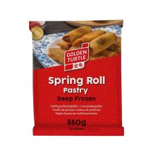 Pastry Spring-roll, (250x250mm, 30pcs), frozen, 30*550g, Golden Turtle