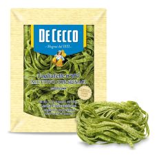 Pasta Tagliatelle Matas-107 muna ja spinatiga, 12*250g, DeCecco