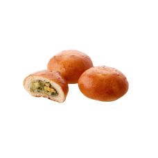 Pirukas kohupiima, küüslaugu ja spinatiga, mini, RTE, külm., 1*4kg (~333tk*12g), Cannelle Bakery