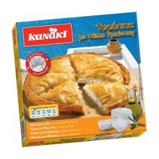 Pīrāgs grieķu Filo mīklas ar sieru Tiropita Classic, RTB, sald., 12*400g, Kanaki