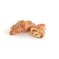 Croissant with ham and cheese, RTB, frozen, 48*105g, Vandemoortele