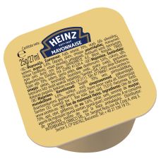 Mayonnaise,  portions, 100*25g, Heinz