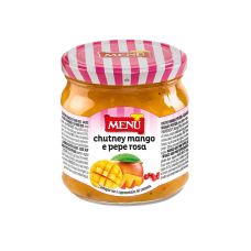 Sauce Mango chutney with pink pepper, 6*430g, Menu