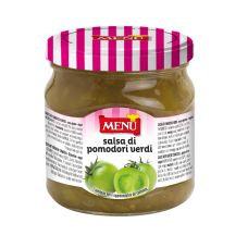 Sauce with green tomatoes, 6*430g, Menu