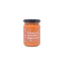 Kreem Bruschetta paprika ja artišokkidega, 12*135g, Castellino