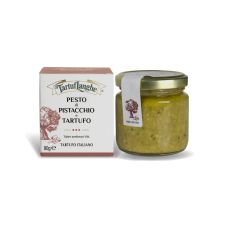 Sauce Pesto pistachio with truffle, 6*90g, TartufLanghe