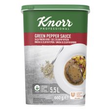 Mērce zaļo piparu, sausā veidā, 6*660g, Knorr Professional