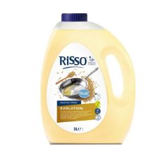 Oil vegetable Evolution plus with butter flavour, 4*3L, Risso