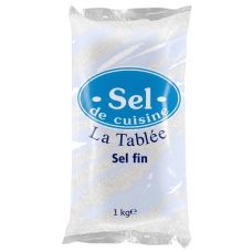 Sāls jūras, smalkā, 12*1kg, La Tablee
