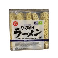 Лапша пшеничная Ramen (Korean style), 8*1.150кг (5*230г), Allgroo